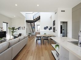 Elevated Living split level design
