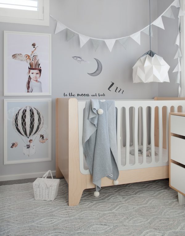 Room reveal: Stylish girl/boy shared children’s bedroom