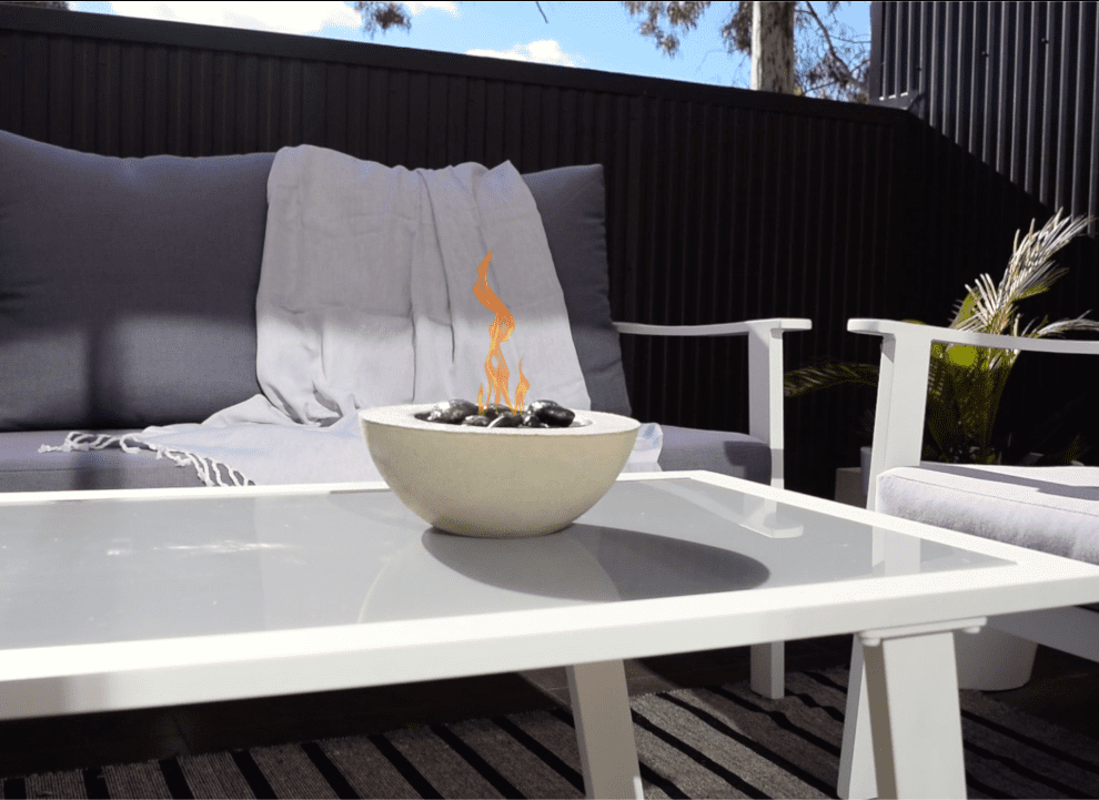 Make your own mini fire bowl fire pit