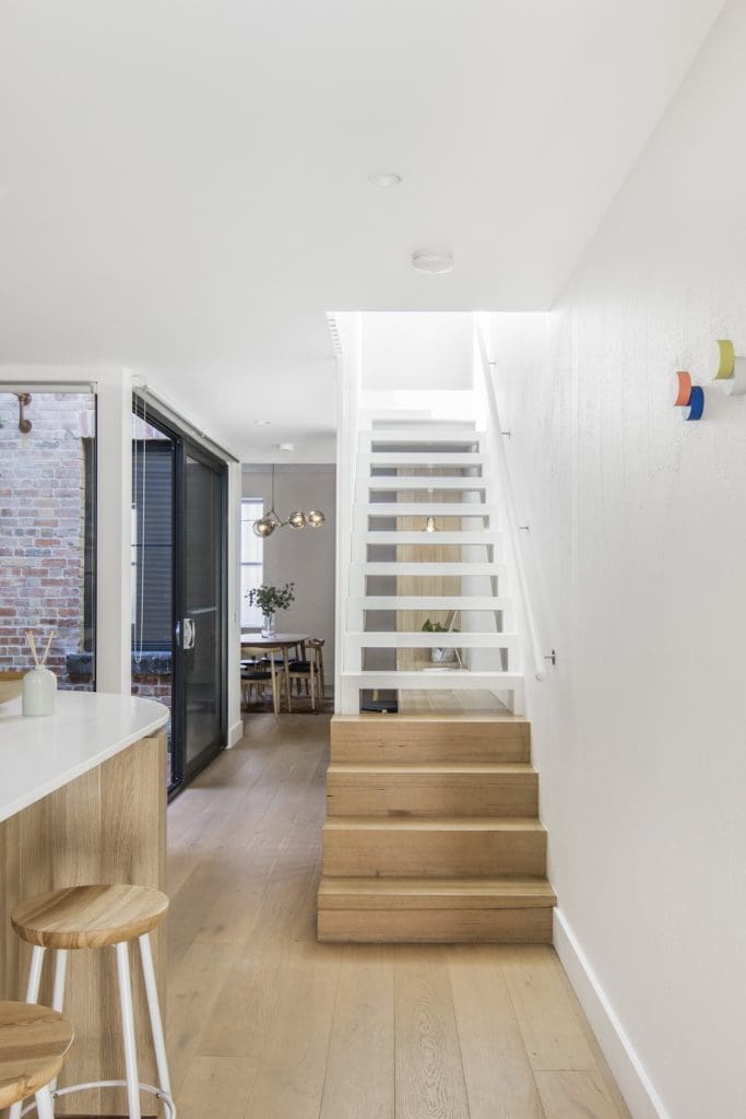 Open trade staircase