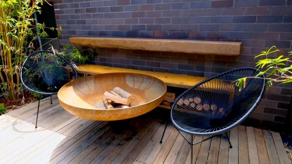 Outdoor fire pit_Sutton and Horsley design indoor outdoor living