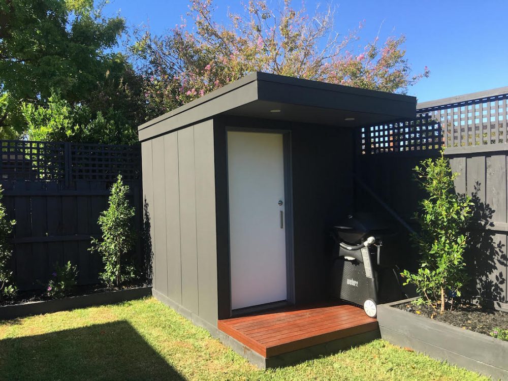 DIY shed completed using sheds for purposes other than storage
