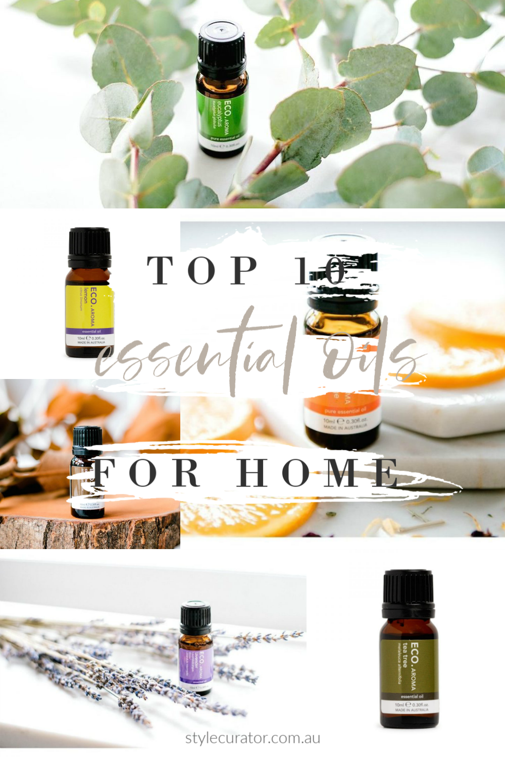 Top 10 essential oils for the home