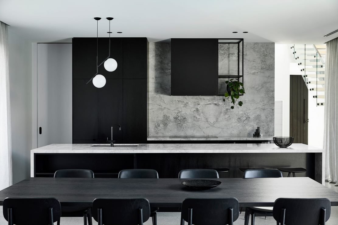 Grey marble kitchen wall_Biasol