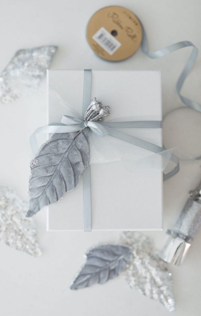 Christmas gift wrapping