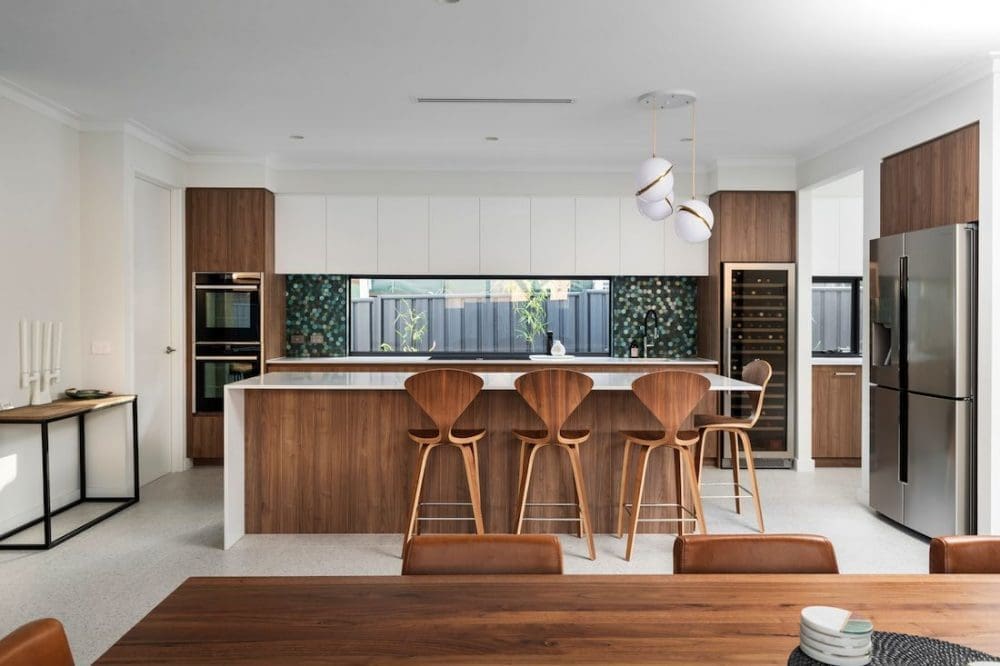 Wooden accent kitchen_Coolbinia home