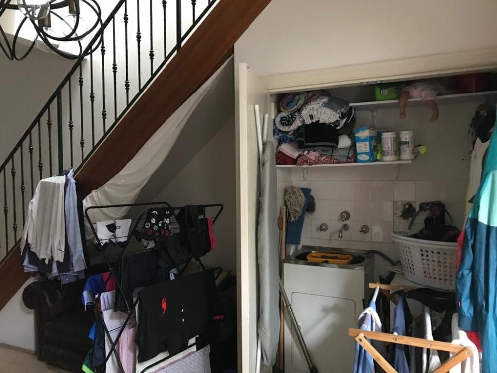 Awkward under stair area
