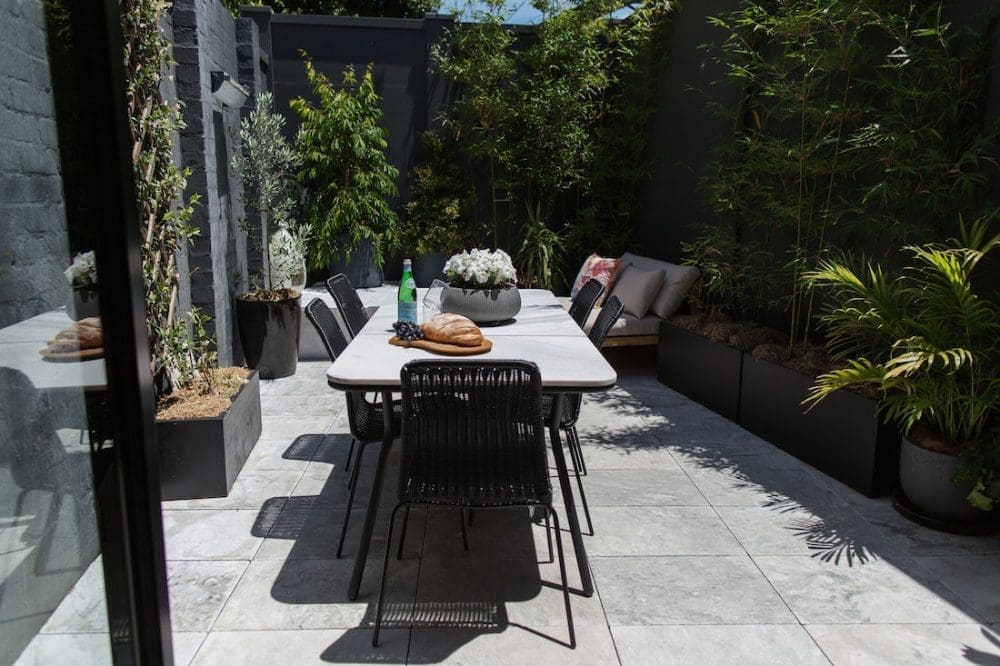 Erskineville courtyard_full length courtyard view