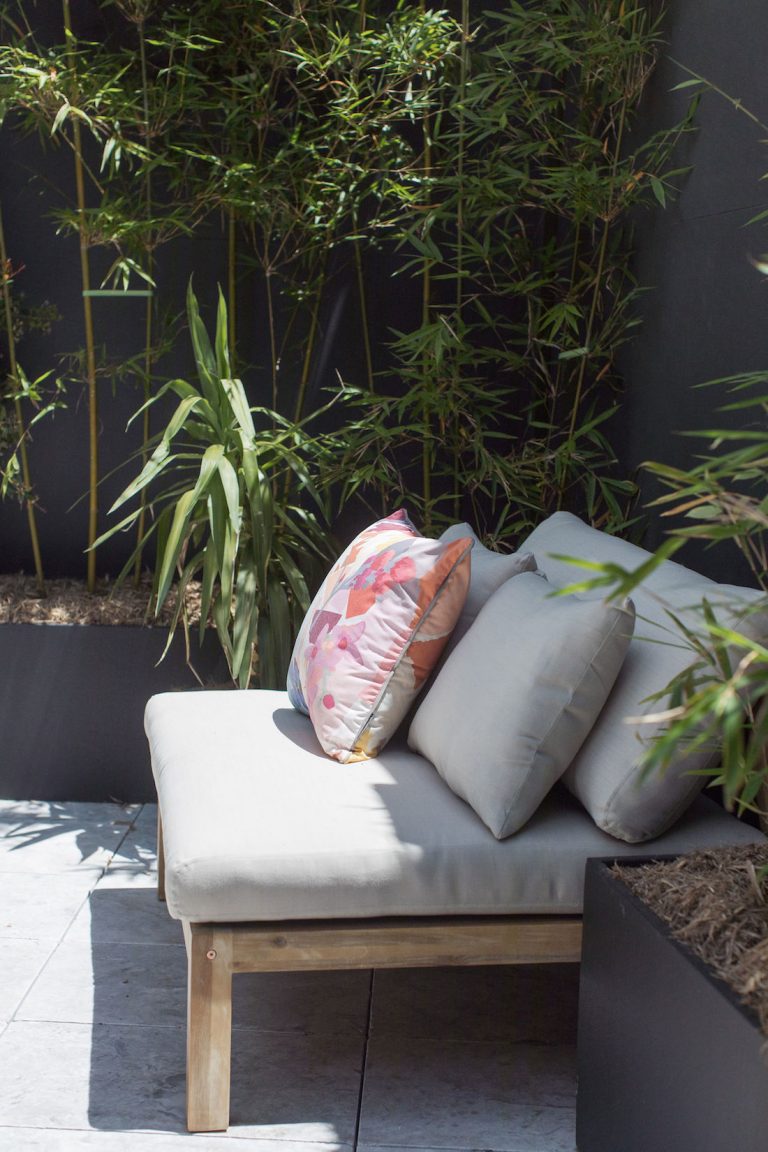 Courtyard before and after: Making the most of a 25sqm space