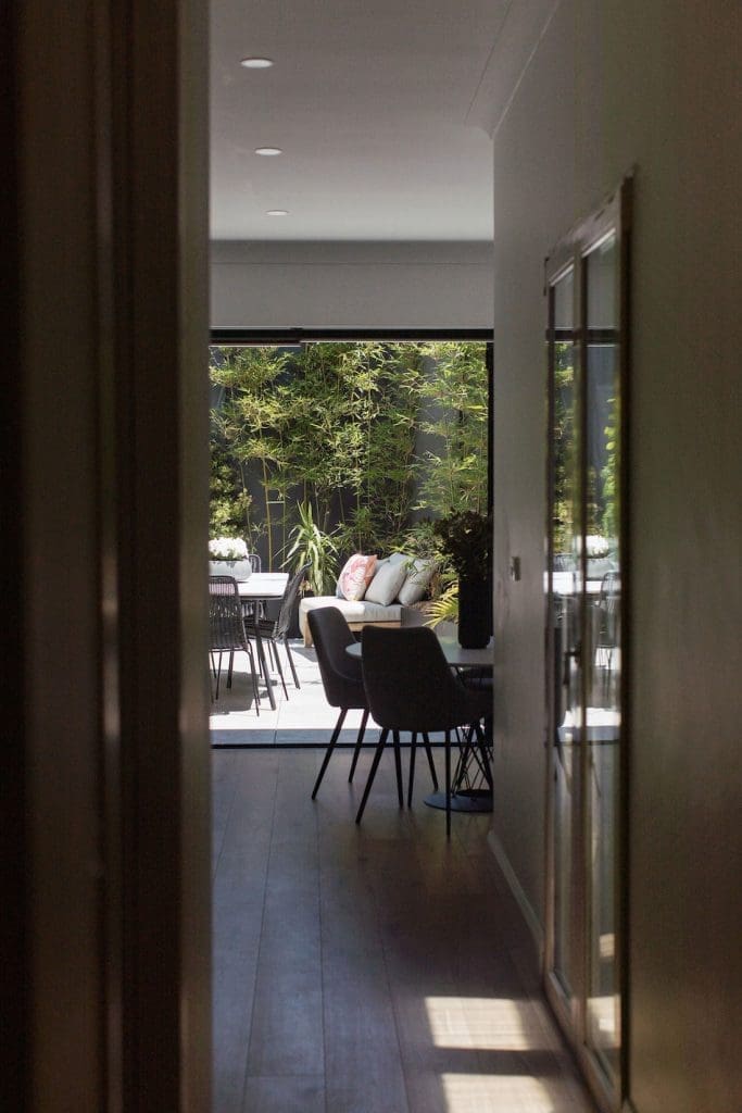 Erskineville courtyard_view from hallway to outside