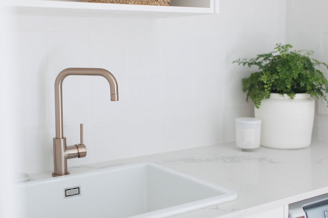 Erskineville laundry_sink and brass tap