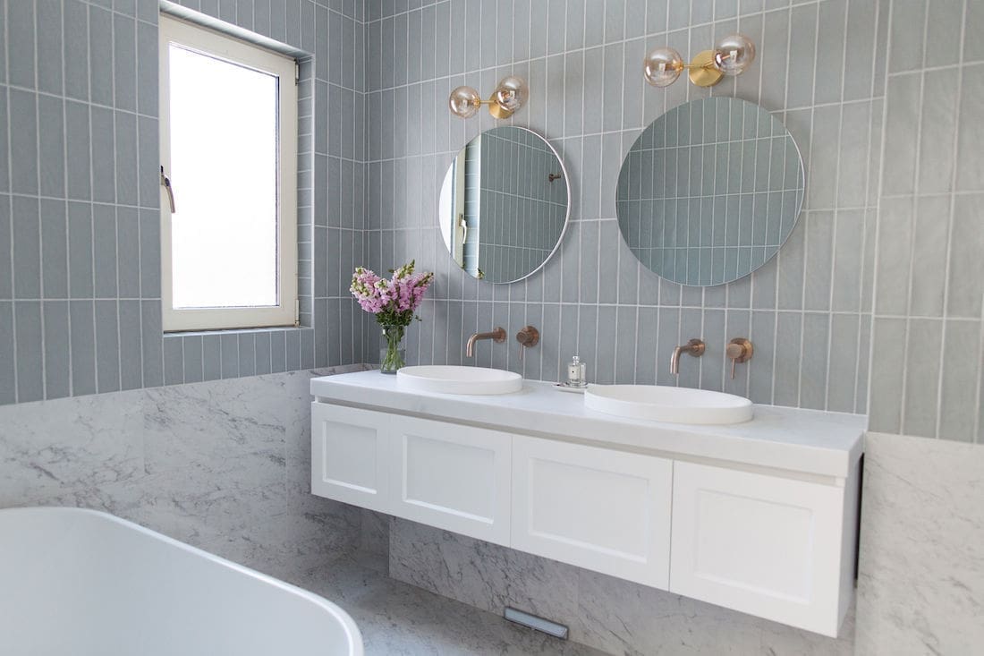 Bathroom Before And After Modern Take On A Victorian Bathroom