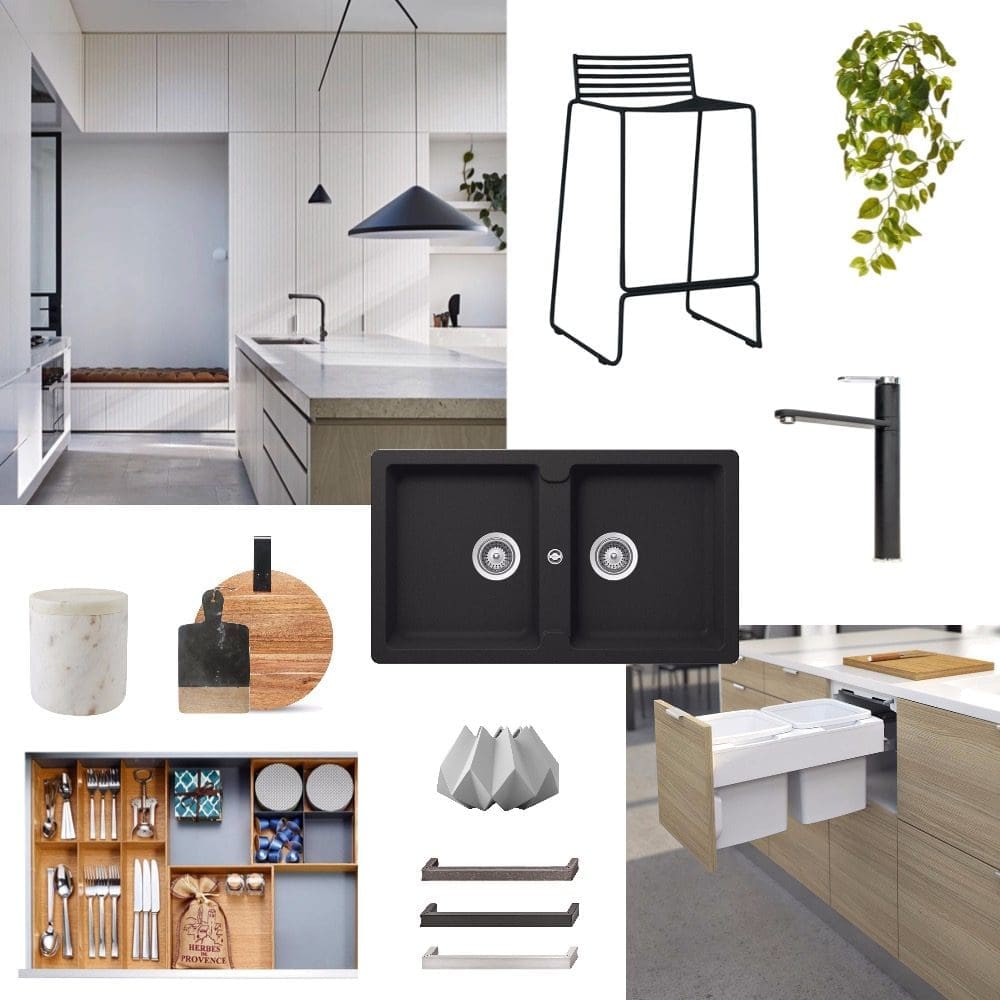 Kitchen inspiration moodboard kitchen upgrades on a budget