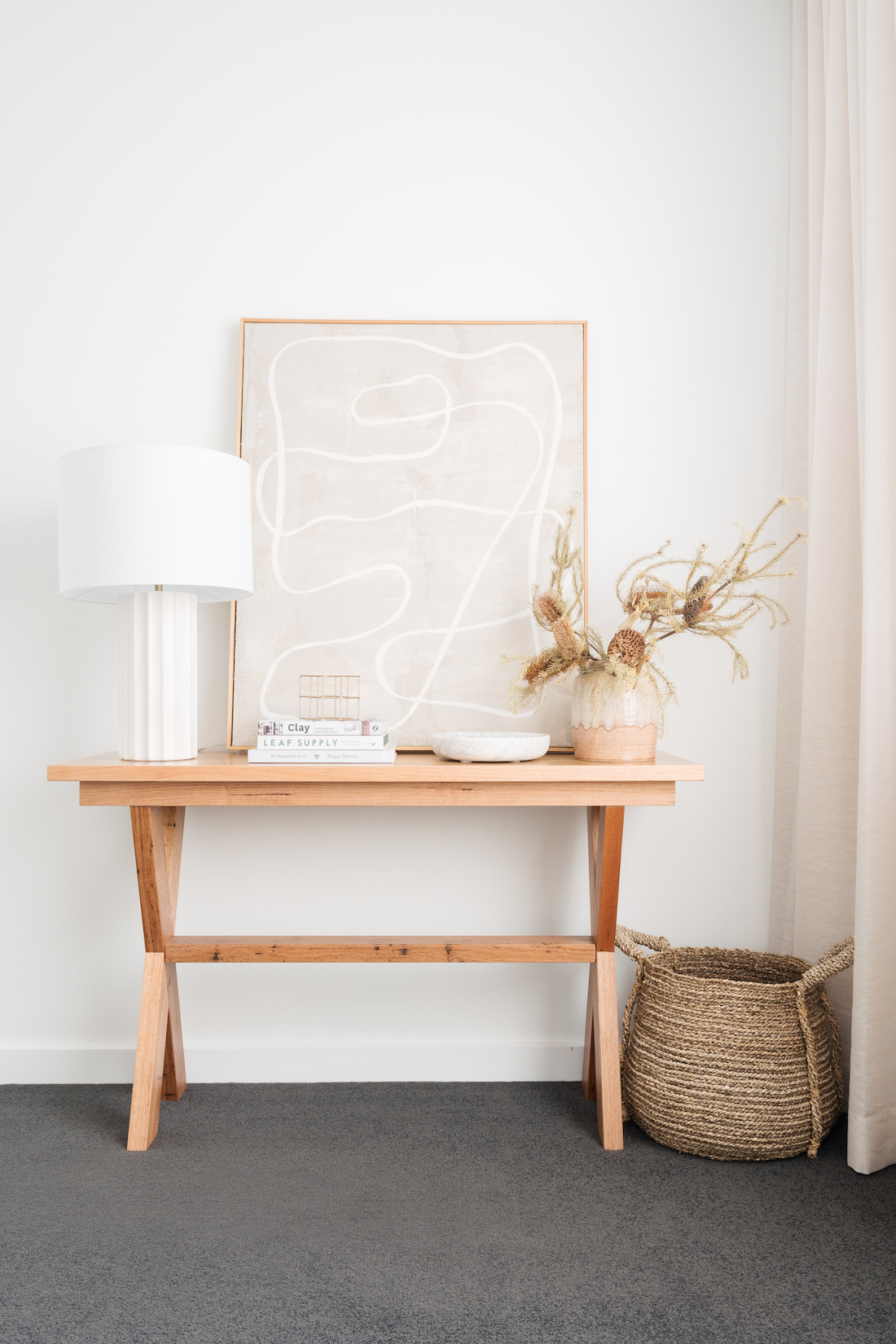Styling a sideboard or hall table