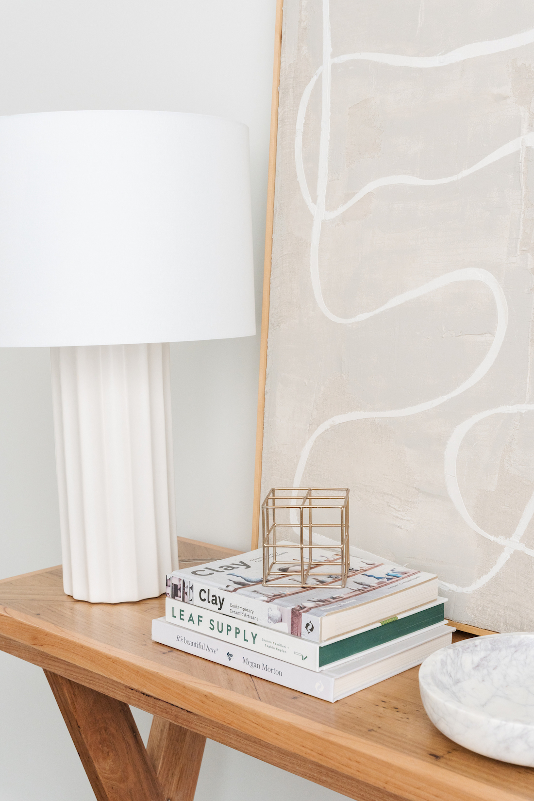 Table lamp adds an element of height