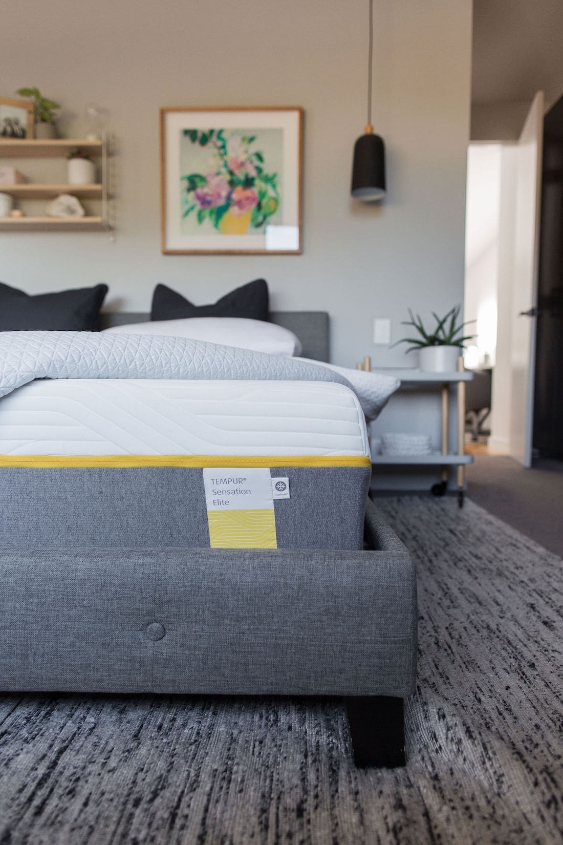 Tempur mattress product review close up