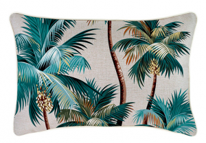 Palm print cushion