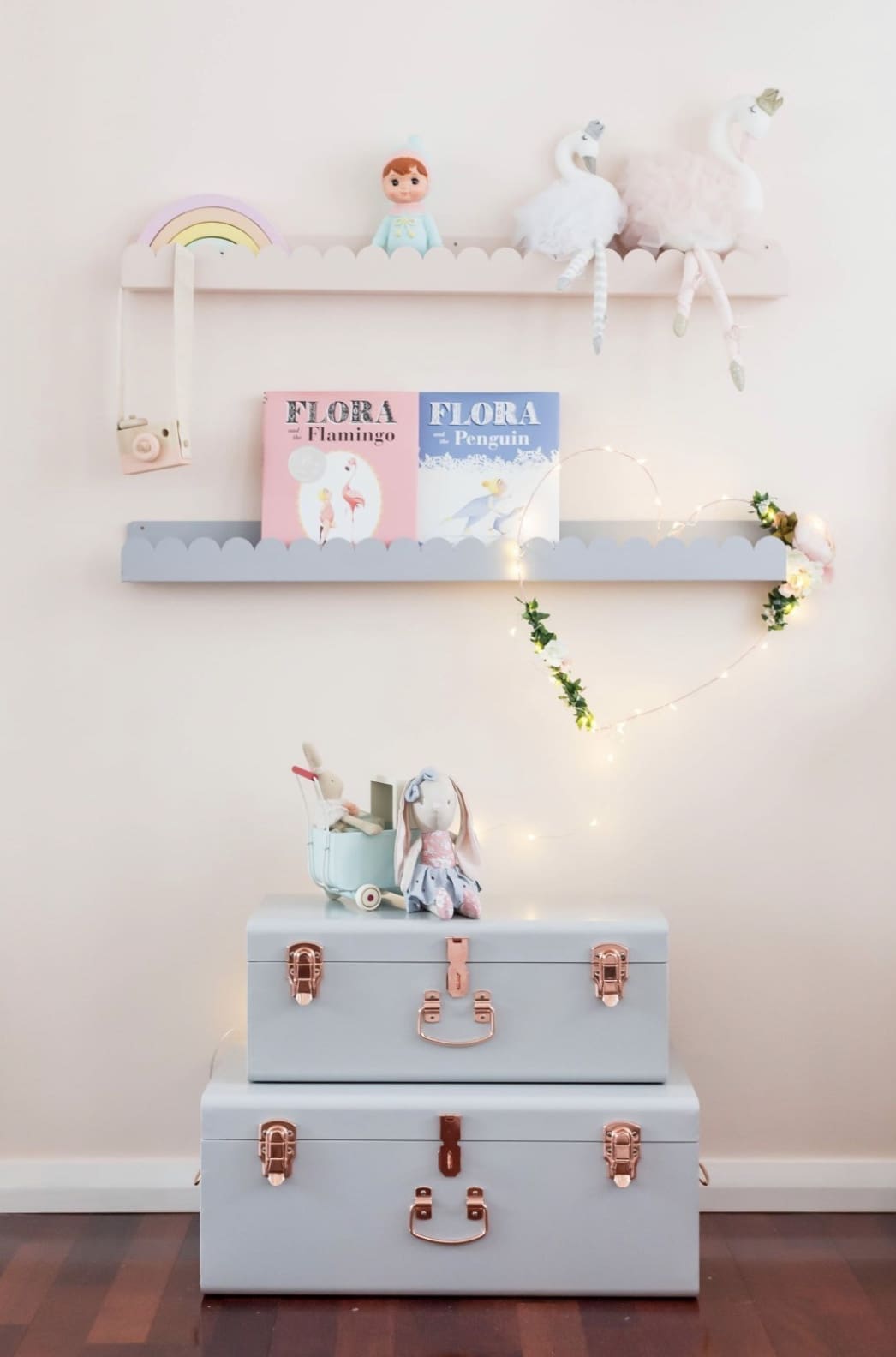 Petite Jolie cloud shelves