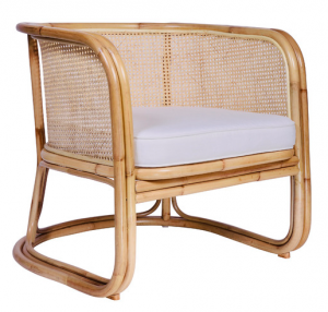 Rattan armchair