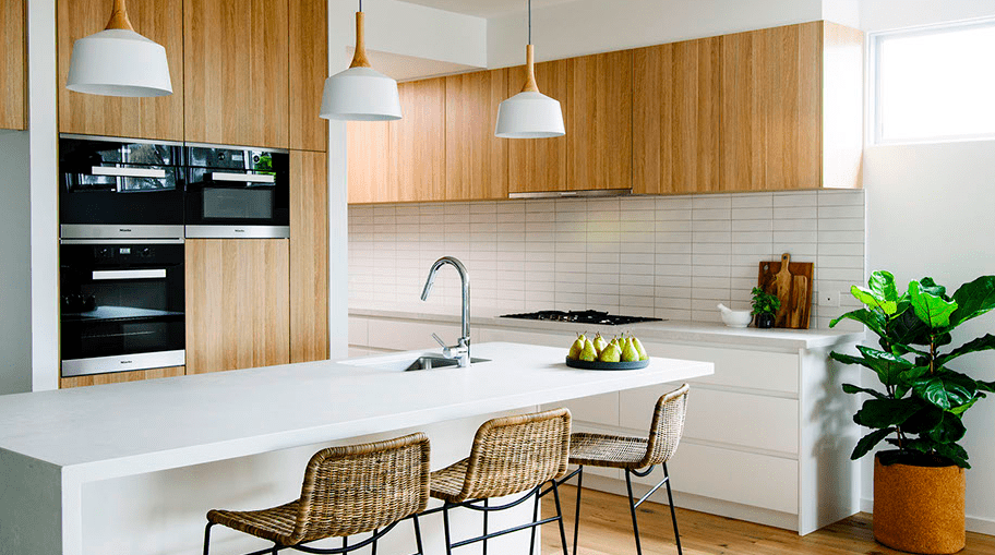 modern boho kitchen table