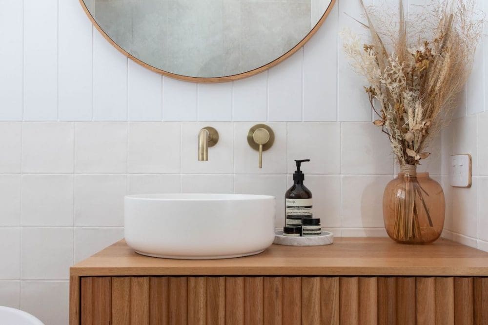 Vanity details luxe bathroom reno