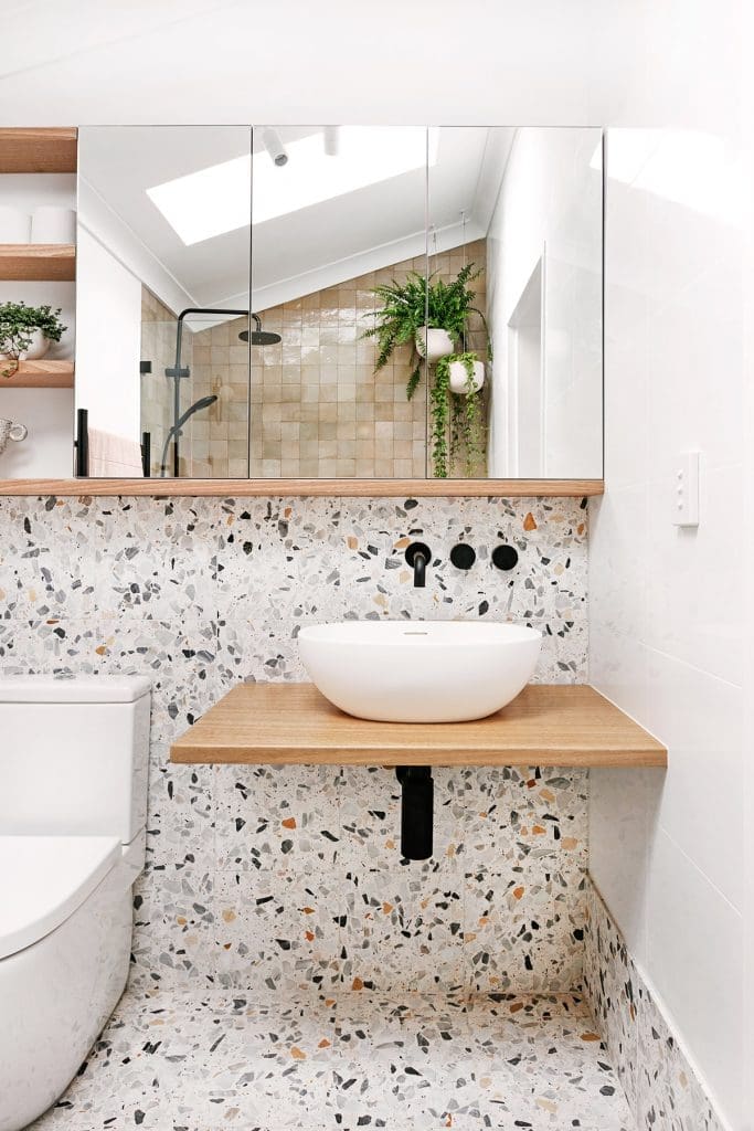 Terrazzo bathroom