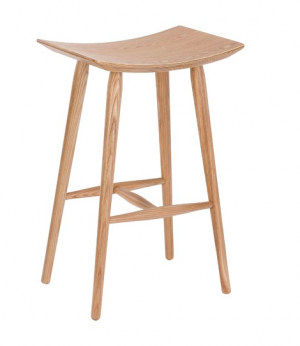 Wooden bar stool