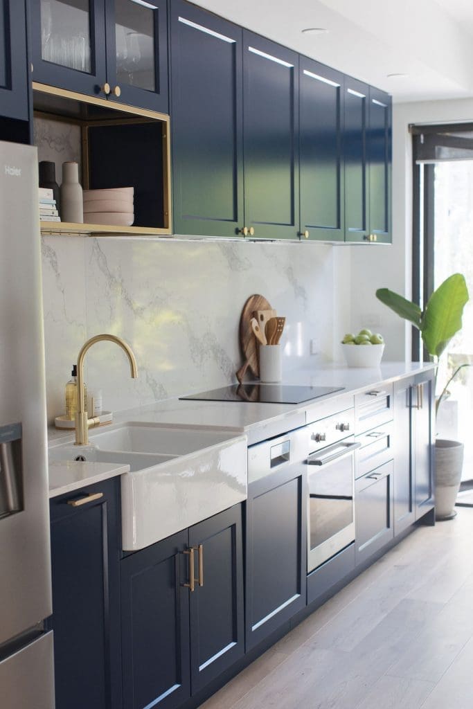 Completed kitchen