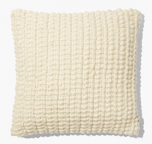 Wool cushion