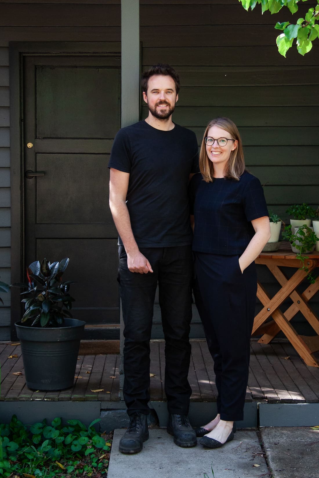 Alison and Dan of Alison Jackson studio