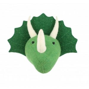 Felt animal head