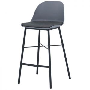 Grey bar stool