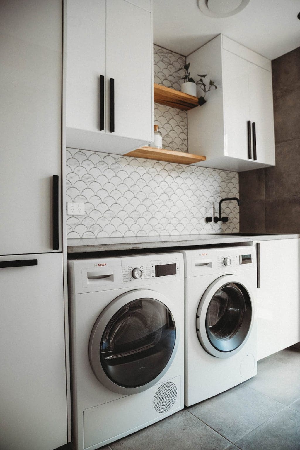 Olivia from House of White's chic laundry renovation | Style Curator
