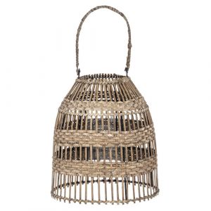 Natural bamboo lantern