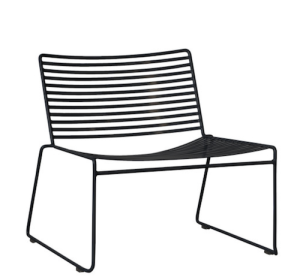 Outdoor wire chair