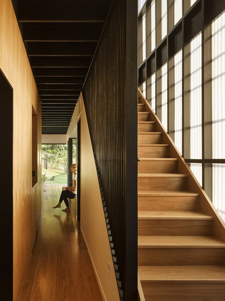Paddington home_Kieron Gait_hallway and stairs