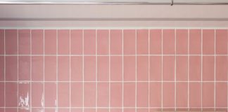Pink laundry tiles_Newmarket House_Berkeley Interiors