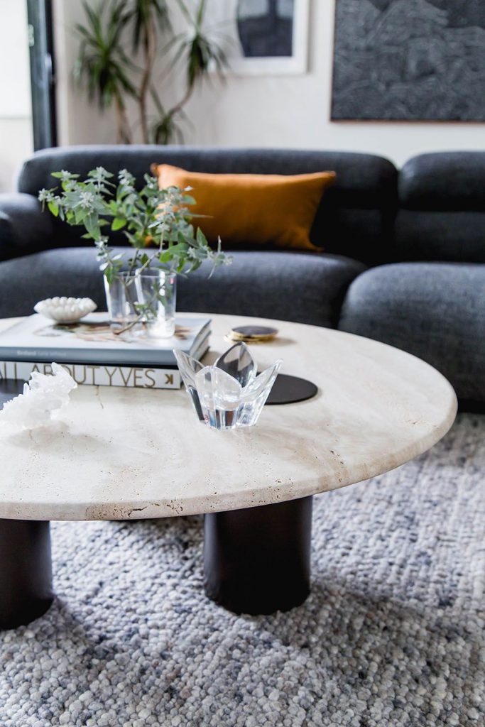 Bask Interiors coffee table styling