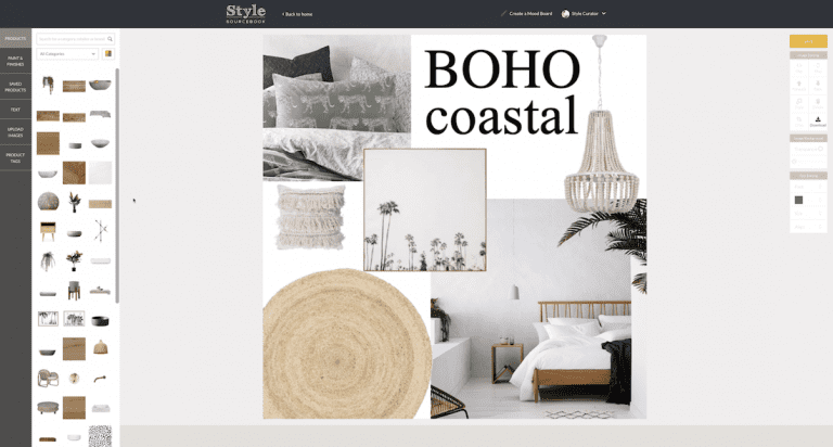 How to create a digital mood board | Style Curator