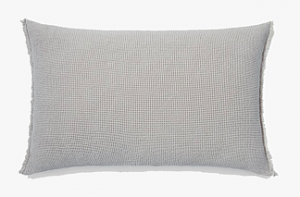 Grey waffle cushion