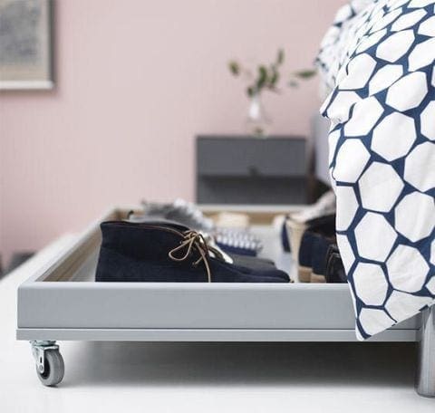 Under bed storage genius ways to organise your home