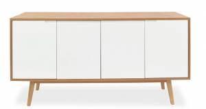 Scandi wooden sideboard