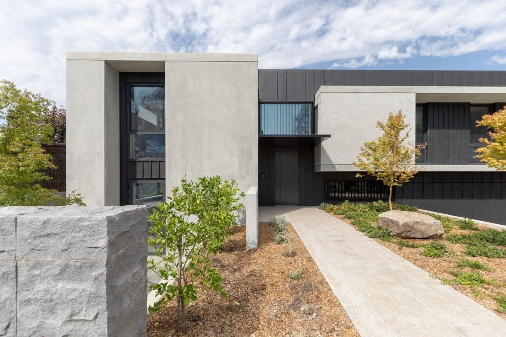 Concrete House front facade