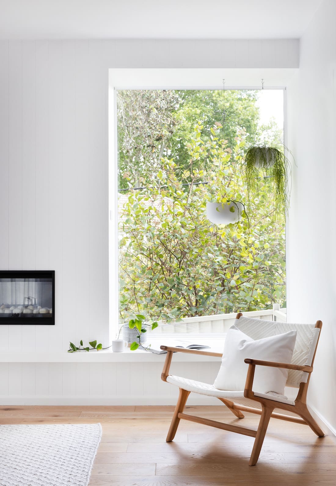 Sitting area with natural light