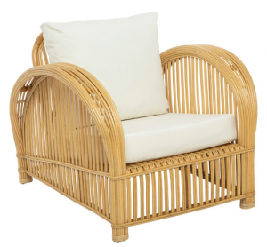 Rattan armchair