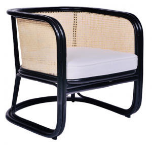 Rattan lounge chair