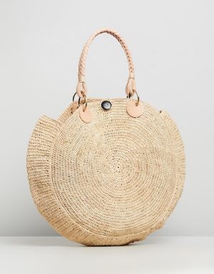 Straw bag