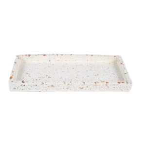 Terrazzo square tray