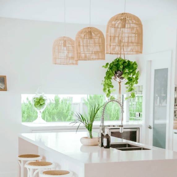 pendant lights basket