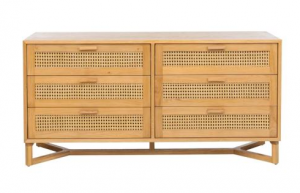 Rattan drawers